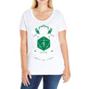 Natural 1   Orc Green Edition Ladies Curvy T-Shirt