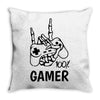 gamer Throw Pillow