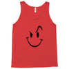 evil acid house smiley smily face mens t shirt Tank Top