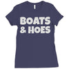boats and hoes Ladies Fitted T-Shirt