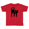 cat black Toddler T-shirt
