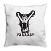 yaaaas Throw Pillow