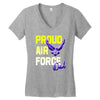 proud air force dad Women's V-Neck T-Shirt