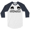 geeks vs nerds 3/4 Sleeve Shirt