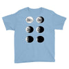 the phases of the moon of laika dog Youth Tee