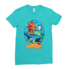 the little cthulhu Ladies Fitted T-Shirt