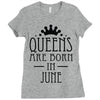 queens are born in june (2) Ladies Fitted T-Shirt