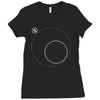 Outside Circle Ladies Fitted T-Shirt