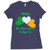 happy st patrik day Ladies Fitted T-Shirt