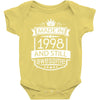 Made In 1998 And Still Awesome Baby Onesie