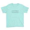 bird on a wire men's Youth Tee