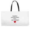 happy valentine day honey Weekender Totes