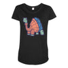turtle turtleneck Maternity Scoop Neck T-shirt