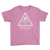 warning god of thunder Youth Tee