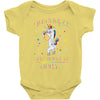 Unicorns are born in April Baby Onesie