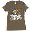trump berries Ladies Fitted T-Shirt