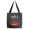 have a merry christmas and a happy new year Tote Bags