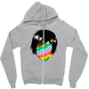 lovely face Zipper Hoodie