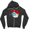 the man with the golden zapper Zipper Hoodie