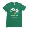 unicorns are overrated Ladies Fitted T-Shirt