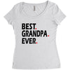 best grandpa ever Women's Triblend Scoop T-shirt