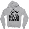 don't f penguins clothing Zipper Hoodie