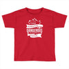 adventure is dagerous Toddler T-shirt