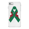 liver ribbon and rose iPhone 7 Case