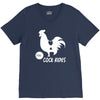 cock rides funny V-Neck Tee