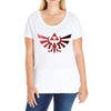 Zelda Galaxy Ladies Curvy T-Shirt