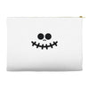 pumpkin funny face Accessory Pouches
