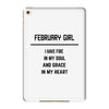 February Girl iPad Mini 4