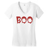 boo Women's V-Neck T-Shirt