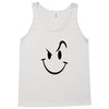 evil acid house smiley smily face mens t shirt Tank Top