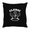 cleric Throw Pillow