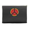 watermelon peace sign Accessory Pouches