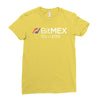 100x or gtfo bitmex edition white logo Ladies Fitted T-Shirt