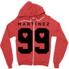 martinez twins Zipper Hoodie