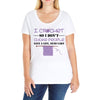 i crochet so i don't choke people save a life, send yarn Ladies Curvy T-Shirt
