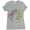 rainbow root Ladies Fitted T-Shirt