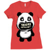 panda Ladies Fitted T-Shirt