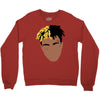 abstract design of xxxtentacion Crewneck Sweatshirt
