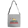 colifornia republic parody pugfornia republic Adjustable Strap Totes