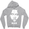 nas face Zipper Hoodie