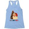 vintage santa christmas Racerback Tank