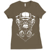 monkey Ladies Fitted T-Shirt