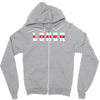 humorous loner Zipper Hoodie