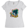 dragons by my side Women's Triblend Scoop T-shirt