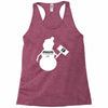 snowman   jake paul Racerback Tank