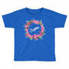 Floral Baby Name Toddler T-shirt